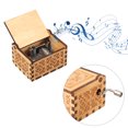 thumbnail image 3 of Amdohai Wood Music Box Mini Vintage Engraved Hand-Operated Musical Box Birthday Christmas Valentine's Day Exquisite Gift, 3 of 9
