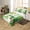 Green, variant on Erosebridal Mallard Duck Duvet Cover Queen,Botanical Plants Bedding Queen Size,Animal Dragonfly Duvet Cover Queen,Lightweight Animal Bedroom Decoration(No Comforter),Reversible,3-Piece