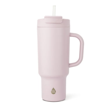 Bouteille d'eau TAL Hudson en acier inoxydable, 1,2 L (40 oz liq.), rose poudré