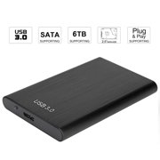 External Hard Drive Case, Compact SSD Enclosure USB 3.0 Aluminum Alloy Portable  For Laptop For Hard Disk