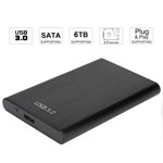 Boîtier externe du disque dur, portable USB 3.0 Externe SSD Enclosure Professional Transmission rapide pour disque dur pour hommes femmes pour ordinateur portable