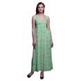 thumbnail image 1 of Bimba Robe Longue Chic Imprimée pour Femmes avec Oiseaux, Style Bohème, Maxi d'Été, Tenue de Plage - Moyen, 1 of 1