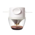 thumbnail image 3 of FHBVT Foldable Stainless Steel Coffee Filter Reusable Tea Brewing Cup Strainer Adjustable Handle Compatible for Any Mug Kitchen Coffee Accessories Home Office Holiday Gift for Coffee Lovers Xmas, 3 of 3