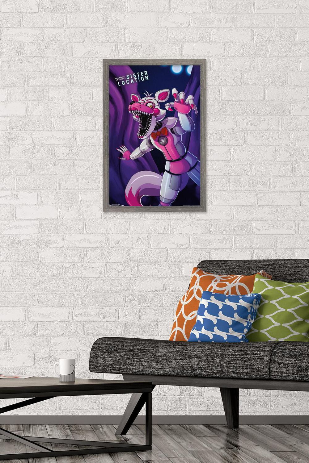 Five Nights at Freddy's: Sister Location - Funtime Foxy Wall Poster