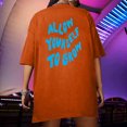 thumbnail image 4 of LSLJS Oversized T Shirts for Women Plus Size Slogan Graphic Drop Shoulder Short Sleeve Tops Summer Loose Pullover Tees, 4 of 8