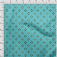 thumbnail image 3 of oneOone Cotton Poplin Fabric Geometric Line Ikat Print Fabric BTY 56 Inch Wide, 3 of 4
