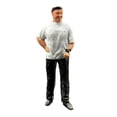 thumbnail image 1 of HILABEE 1/64 Miniature Figure Human Figure Model for Photography Crafts Model Trains Standing Man, 1 of 9