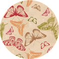 thumbnail image 1 of Ahgly Company Tapis de Zone Carré Lavable en Machine, Blond Doré, 3 Pieds Carré, 1 of 7