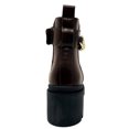 thumbnail image 4 of Women's Lug Sole Mid Chunky Block Heel Fashion Elastic Panel Ankle Bootie, 4 of 4