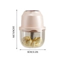 thumbnail image 3 of Amzcrzy Kitchen Appliances Meat Grinder Household Fully Automatic Multifunctional Food Processor Small Filling and Minced Meat Grinder and Complementary Food Meat Grinder Kitchen Utensils Set, 3 of 9