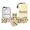 thumbnail image 1 of GoSports Giant 3.5inch Wooden Playing Dice Set Family Outdoor Backyard Lawn Game, 1 of 7