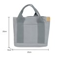 thumbnail image 3 of Canvas Mummy Bag Simple Casual Commuters Bag All-match Portable Pocket for Party, 3 of 10