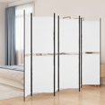 thumbnail image 1 of vidaXL 6-Panel Room Divider White 300x200 cm Fabric, 1 of 5