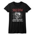 thumbnail image 1 of Skid Row Music Graffiti Gone Wild Juniors Short Sleeve T Shirt, 1 of 2
