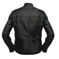 thumbnail image 2 of Black Motorcycle Jacket Leather Jackets Motorcycle Jackets Mens Black Leather Biker Jacket Mens Leather Riding Jacket Bike Jackets For Men size L, 2 of 4