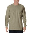 thumbnail image 3 of Dickies T-Shirt à Manches Longues pour Hommes, Col Ras du Cou, Poids Lourd, LT, Sable du Désert, 3 of 4