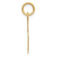 thumbnail image 2 of Diamond2Deal 14K Pendentif Initial Lettre K en Or Jaune Grand Script pour Femmes, 2 of 5