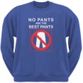 thumbnail image 1 of Best No Pants Funny Royal Adult Sweatshirt, 1 of 1