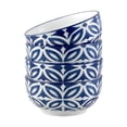 thumbnail image 4 of Mainstays Glazed Blue pattern Stoneware Dinnerware Set, 12-Pieces, 4 of 8