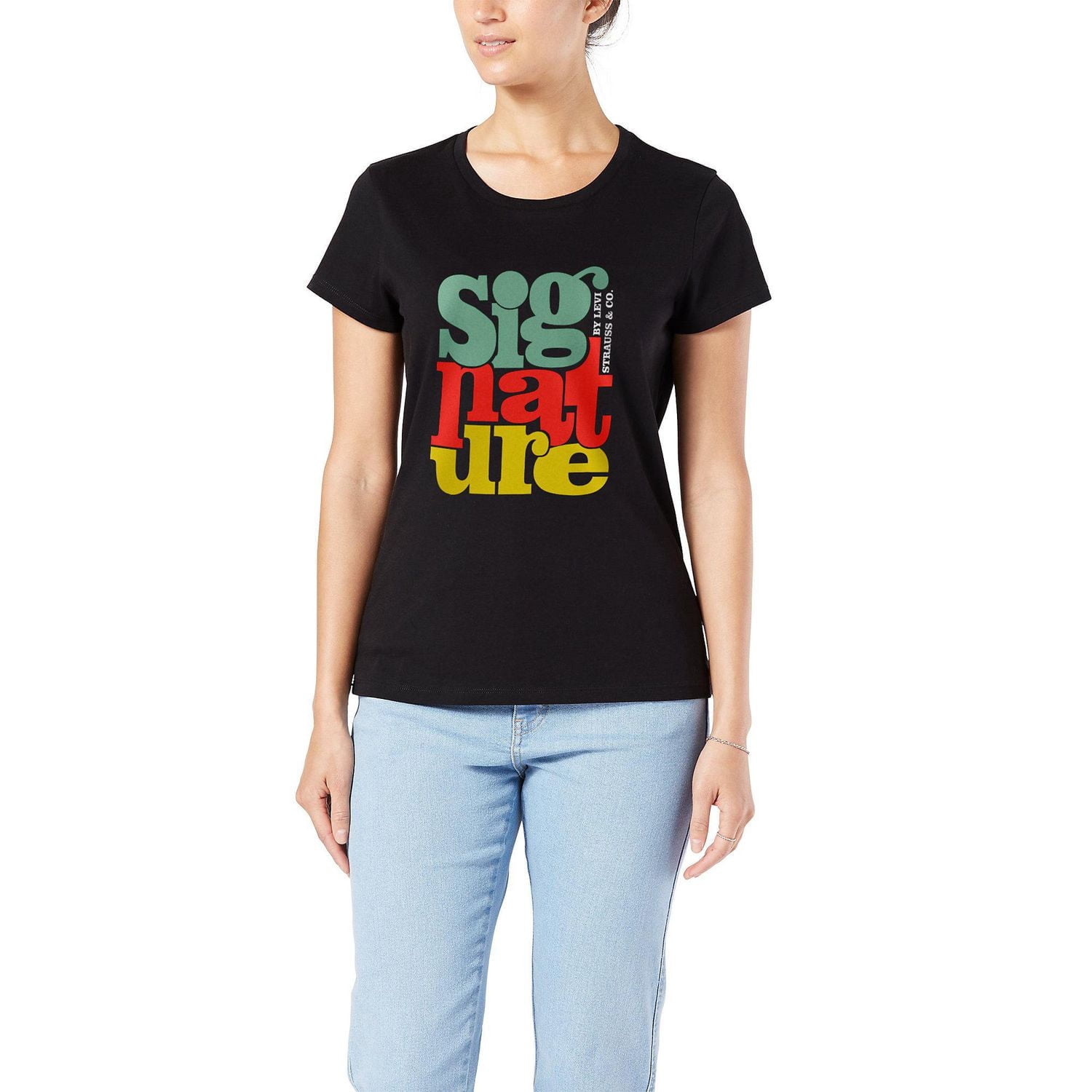 Levi Strauss Signature.MC T-Shirt pour femme