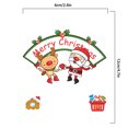 thumbnail image 4 of Christmas Static Sticker Fridge Window PVC Decal Home Office Shop Self-adhesive Decoration, Sign, 4 of 8