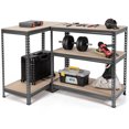 thumbnail image 5 of Patiojoy 5-Tier Industrial Steel Storage Shelves Garage Rack with Adjustable Shelves Grey, 5 of 5