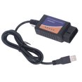 thumbnail image 1 of OBD2 Scanner Code Reader, For Elmconfig Car Diagnostic Tool Accurate Diagnosis Support OBD2 Protocol USB Cable Connection  For Vehicle, 1 of 8