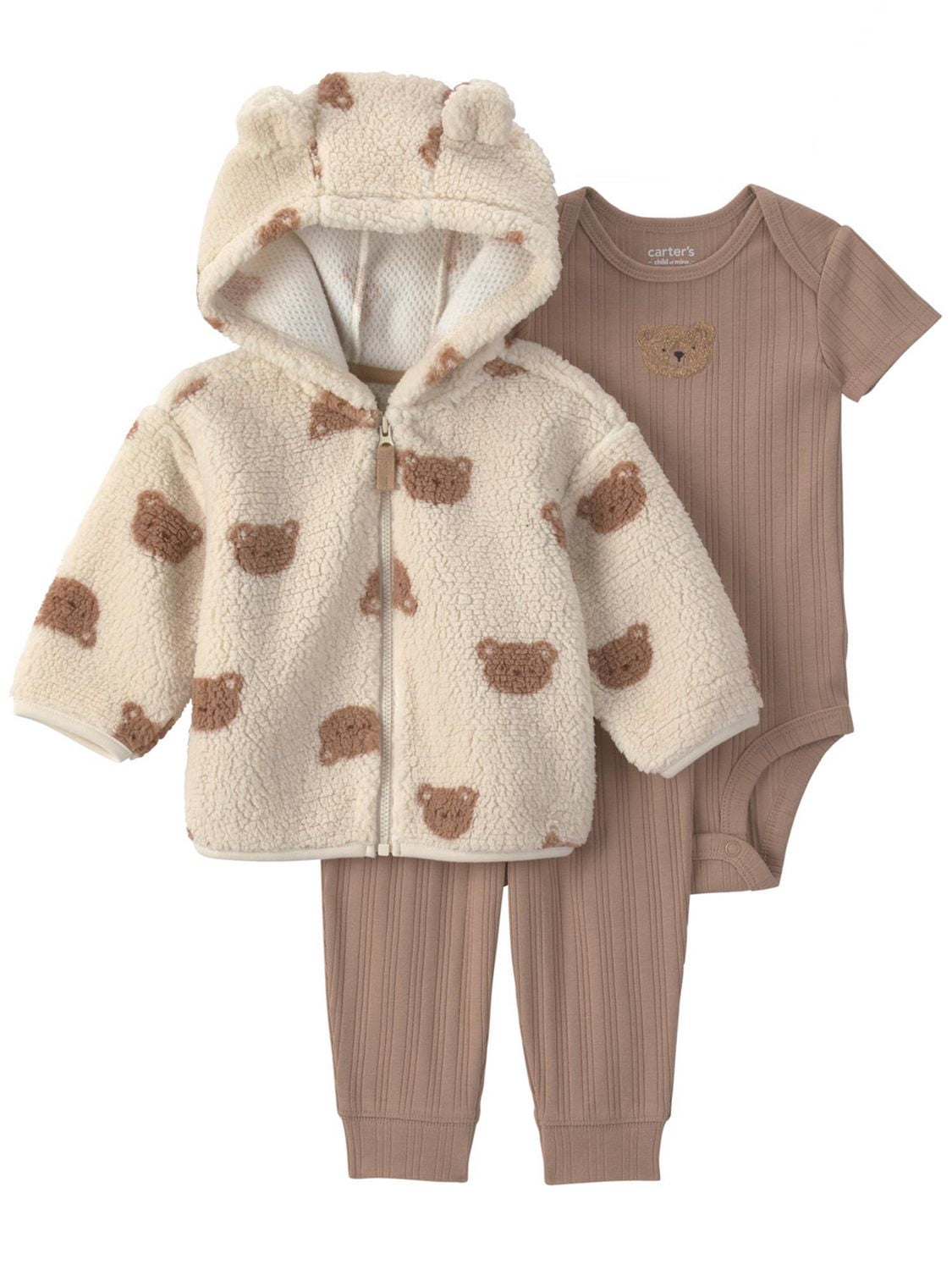 Carter's Child of Mine Baby Boy 3PC Cardigan Set