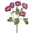 thumbnail image 1 of Buisson de Pavot Violet Fleurs Artificielles, 1 of 1