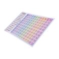 thumbnail image 1 of 108 Color Chords Chart, A4/A3 Guitar Chord Poster Note Names Fretboard Trainer, Clear Fonts, Portable Guitar Chord Chart with Stickers Educational Music Wall Art, 1 of 7