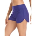 thumbnail image 4 of RELLECIGA Short de Bain Taille Haute pour Femmes Bas de Maillot Short de Planche pour Femmes, 4 of 7
