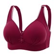 thumbnail image 1 of Soutien-gorge Brodé Brillant Confortable Respirant Sans Armatures, 1 of 1