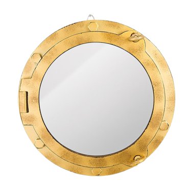 jifeng Miroir Mural Moderne Décoration Miroir de Maquillage Miroir Rond Miroir Décoratif Engrenage
