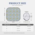 thumbnail image 3 of KLL Bébé Éléphant Girafe pour Pare-Brise Pare-Soleil 2 Pcs Pliable pour Fenêtre avant de Voiture pour la Plupart des Berlines SUV Camion-Petit, 3 of 6