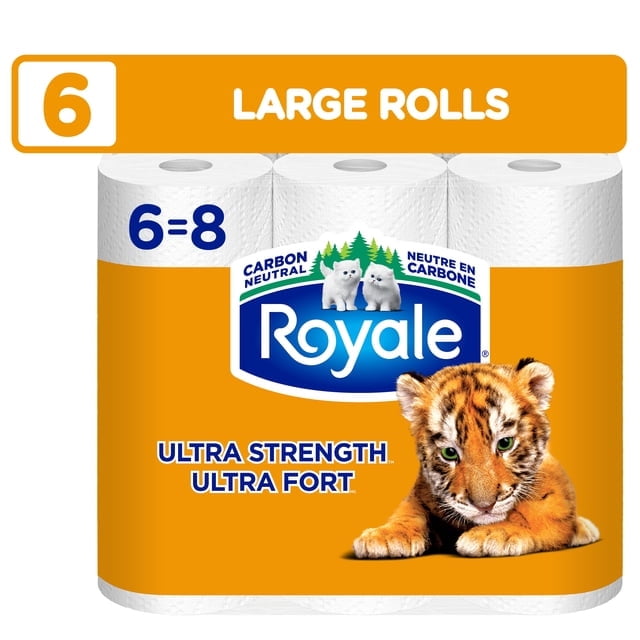 Royale Ultra Strength Paper Towel 6 Rolls, 66 Sheets Per Roll