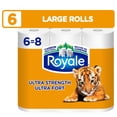 thumbnail image 1 of Royale Ultra Strength Paper Towel 6 Rolls, 66 Sheets Per Roll, 1 of 5