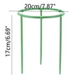 thumbnail image 4 of Feltree 10-Pack Adjustable Plant Support Cages with Anti-Slip Rings, Sturdy Tomato Stake System for Climbing Flowers/Vines (15x10cm), 4 of 8