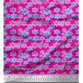 thumbnail image 1 of Soimoi Poly Georgette Fabric Artistic Floral Decor Fabric Printed Yard 52 Inch Wide, 1 of 3
