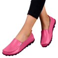 thumbnail image 1 of Bmisegm Mode Femmes Chaussures Respirantes à Lacets Ballerines Décontractées Chaussures Décontractées pour Femmes Rouge Melon D\'eau 41, 1 of 1