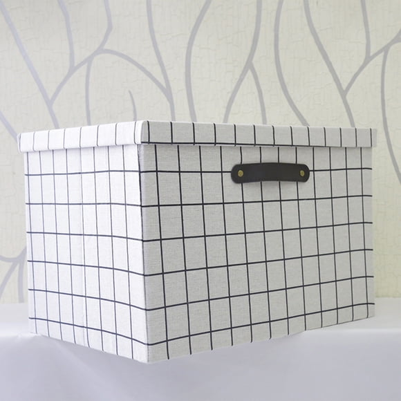 EGNMCR Organisateurs et Rangement de Garde-Robe, Organisation et Rangement, Bacs de Rangement Tissu Art Grande Boîte de Rangement avec Couvercle Boîte de Rangement Vêtements Rangement Jouets pour Enfants Boîte d'Organisation Organiser les Boîtes