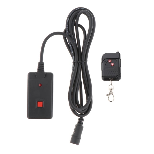 Milaget 400W 900W 1500W Receiver Replacement Black Remote Receiver Smoke Machine for C