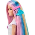 thumbnail image 4 of Barbie-Chevelure Arc-en-Ciel Paillettes-Poupée avec chevelure colorée, 4 of 6