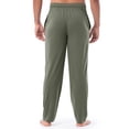 thumbnail image 4 of Plebaso Mens Lounge Pants Elastic Waist Drawstring Pajama Pants Comfy Sleepwear Trousers with Pockets, 4 of 7