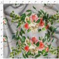 thumbnail image 4 of Soimoi Georgette Viscose Fabric Leaves & Ranunculus Floral Print Fabric by the Yard 42 Inch Wide, 4 of 5