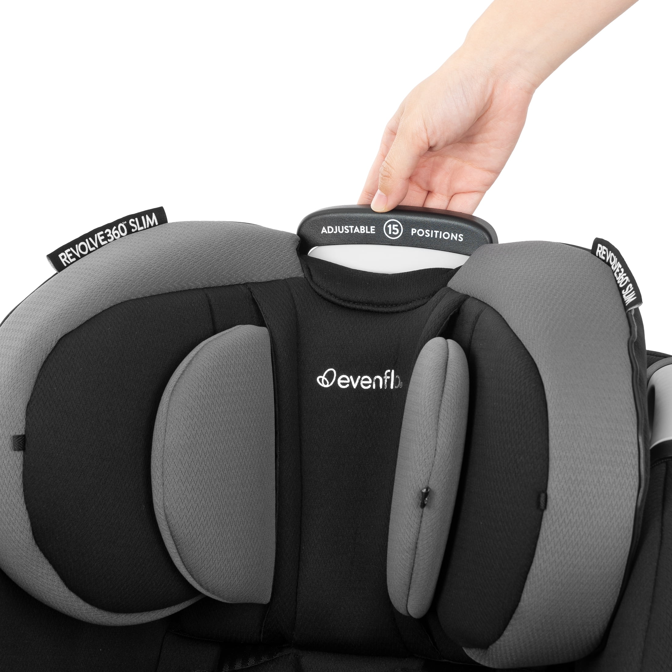 Evenflo Revolve360 Slim 2-in-1 Rotational Car Seat with SensorSafe