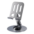 thumbnail image 1 of Metal Tablet Stand with 360 Degree Rotation Folding Desktop Holder for Phone and iPad | Portable Adjustable Aluminum Tablet Mount for Bed, Couch, Kitchen, Office, Travel, 1 of 2