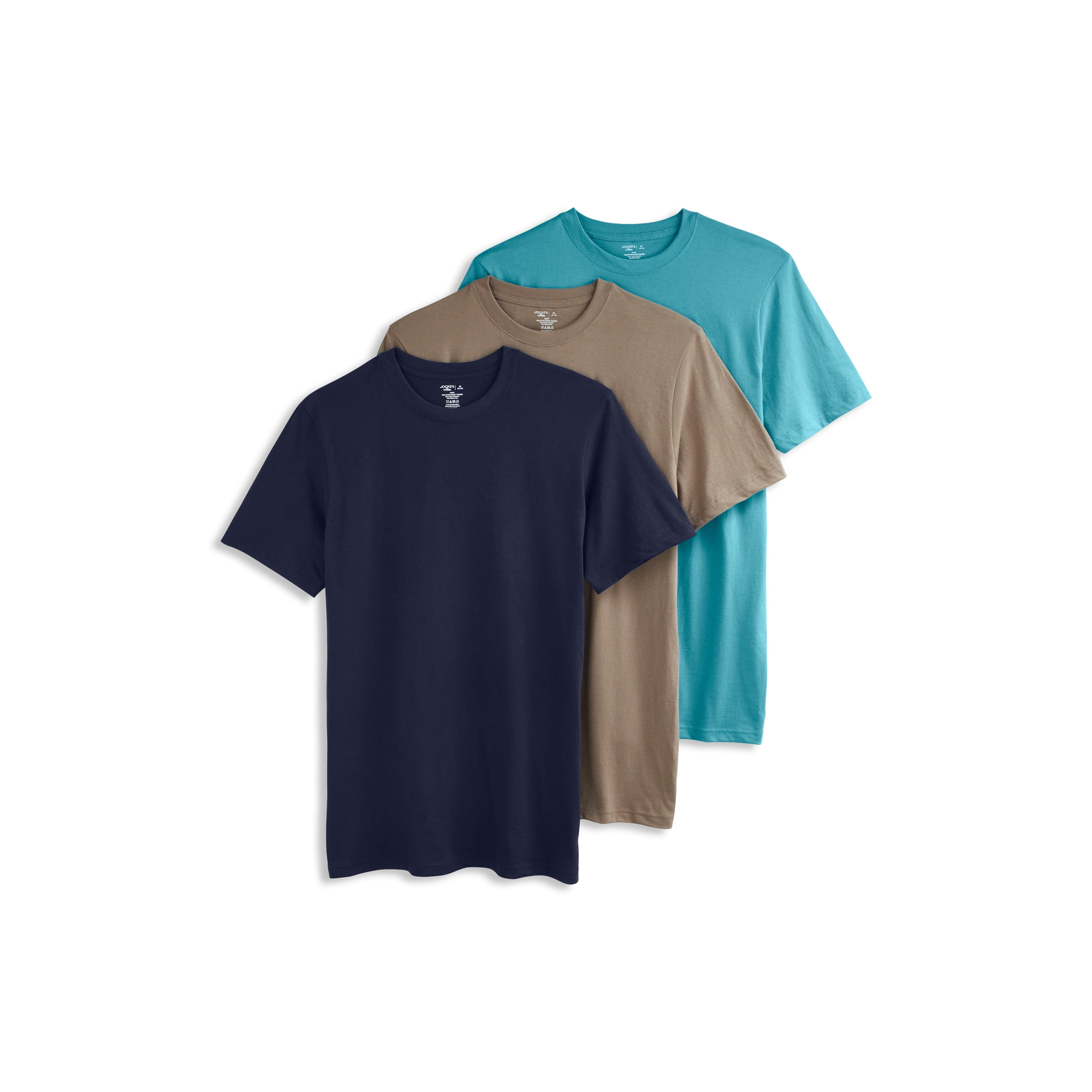 Jockey Men's Classic Crew Neck Undershirt - 3 Pack