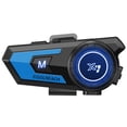 thumbnail image 1 of Casque Bluetooth pour Moto, Haut-Parleur Casque Intercom Écouteur Bluetooth 5.0 Réduction de Bruit Intelligente Longue Portée Casque de Moto Écouteurs Bluetooth, 1 of 8