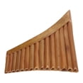 thumbnail image 3 of Flûte à Pan, 15 Tuyaux en Bambou Facile à Utiliser pour Concert Main Droite, 3 of 8