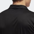 thumbnail image 2 of Adidas Mens 3-Stripes Chest Polo, S, BlackWhite, 2 of 7